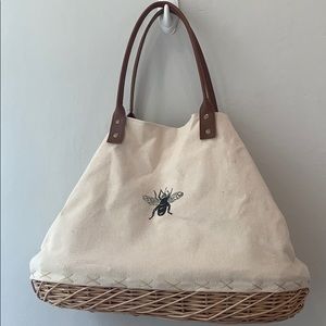 Market Bag with Honey Bee